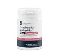 Lactobacillus acidophilus BIO6307 200 miliardi UFC/g - 15 miliardi UFC per capsula - 30 capsule gastroresistenti - Ceppo depositato Institut Pasteur - Senza conservanti - Prodotto in Francia