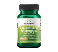 Lactobacillus rhamnosus con FOS Swanson, 5 miliardi CFU (60 capsule)
