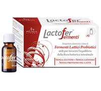 Lactofer Fermenti Integratore Flora Intestinale 10 Flaconcini 10 ml