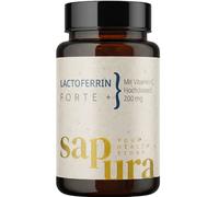 Lactoferrina Forte 200mg + 80mg Vitamina C | Alto dosaggio | Purezza >