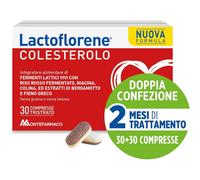 LACTOFLORENE Colesterolo integratore con monacolina e fermenti compresse bipacco