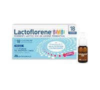 Lactoflorene Plus Bimbi, Fermenti Lattici, Probiotici, Senza Glutine Senza Lattosio - Integratori Bambini con Probiotici, Zinco, Vitamina B per l’Equilibrio della Flora Intestinale (18 Flaconcini)