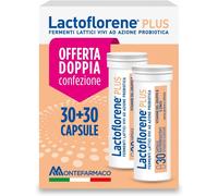 Lactoflorene Plus Bipack Fermenti Lattici Probiotico 60 Capsule