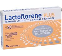 Montefarmaco – Lactoflorene Plus Integratore di fermenti lattici vivi gastroresistenti 20 capsule