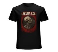 Lacuna Coil Dark Adrenaline Italian Metal Mens Graphic Short Sleeve Casual T Shirt Size S