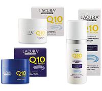 Lacura Q10 Renew idratante Face Creams Night plus Day 50 millilitre and Aldi Lacura Renew Q10 Multi Intensive Serum 50 Millilitre Bundle
