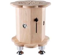 LACVBNFGT Sedia Moxibustion senza fumo, sgabello Moxibustion di riscaldamento in legno pesante, temperatura regolabile, carico 150kg / 330lbs(L)