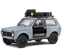 Lada Niva 1980 grigio Offraod VLADA modello di auto S1807302 Solido 1:18