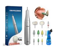LadaBe Lucidatrice USB, correzione dei bordi e lucidatura dopo la riparazione, pulitore, con 9 testine di lucidatura.
