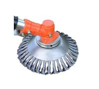 LADAMI! Professionale! Spazzola per erbacce per Decespugliatore Spazzola per erbacce per Decespugliatore 25,4 x 200 mm Spazzola Metallica per Decespugliatore - efficace rimozione Di erbacce e Muschio