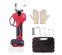 LADAMI Troncarami a batteria, potatura elettrica con contatore a LED, cesoie da 40 mm, compatibili con Makita, Einhell, batteria Bosch da 18 V, potatura senza spazzole per alberi e alberi da frutto