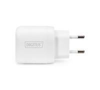 Ladattatore di ricarica universale di DIGITUS è adatto a dispositivi USB-C come smartphone tablet o notebook e fornisce fino a NEW