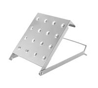 Ladder Platforms, Metal Heavy Duty Adjustable Stand System Ladder Attachment, Stable Support Step Work Tray, For Painters DIY Home Projects Maintenance Firefighting Lift Work Safety Tool OK