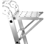 Ladder Platforms - Metal Heavy Multi Use Ladder Deck | Duty Adjustable Stand System | Ladders Attachments, Construction Work for Painters Diy Home Projects Working Home Firefighting Lift