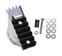 Ladder Stabilizer Pads - Universal Aluminum Non-Slip Foot Cover, Strong Grip Support, Secure Replacement Part | Protective Base Solution for Outdoor DIY Garage Office Climbing Work