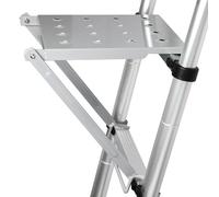 Ladder Step Platforms - Work Ladder Platforms Stand Ladders Accessory | | Metal Heavy Duty Adjustable Stand System For Painters DIY Home Projects Working Home Firefighting Lift