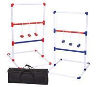 Ladder Toss® | Gioco di Abilità per Adulti | 2 Scale + 6 Bolas + 1 Custodia Protettiva | Gioco di Lancio | Gioco da Esterno | Palline da Golf | OriginalCorner®