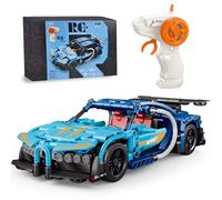 laddutoi RC F1 City Auto a partire dai 12 anni compatibile con Lego Technic, 433 pezzi 1:16 blu modello con telecomando 2.4G Hz, perfetto regalo di compleanno per bambini dai 10 11 12 13 14 15 anni
