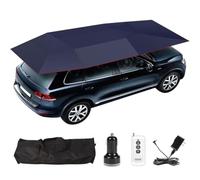 LADECNERHT Tenda Ombrello per Auto Completamente Automatica, Carport Mobile Pieghevole Portatile, per Parcheggio Quotidiano, Saloni Auto Ed Eventi All'aperto Length5m
