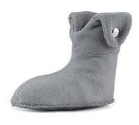 Ladeheid Calzini riscaldanti per bambini per stivali di gomma LA-CA-01 LA-CA-03 LA-CA-04 (Grigio, 26/27 EU)