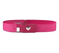 Ladeheid Cintura Elastica Bambina 62 cm x 2,5 cm P15G (Amaranto/Cuore)