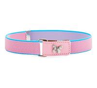 Ladeheid Cintura Elastica Bambina 62 cm x 2,5 cm P15G (Rosa/Blu/Farfalla)