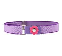 Ladeheid Cintura Elastica Bambina 62 cm x 2,5 cm P15K (Viola Chiaro/Fiore)