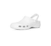 Ladeheid Clog Uomo e Donna in Spuma Eva LA-885 (Bianco, 40 EU)