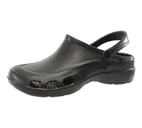 Ladeheid Clog Uomo e Donna in Spuma Eva LA-885 (Nero, 45 EU)