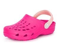 Ladeheid Clogs Bambino e Bambina in Eva LA-CA-06 (Fucsia/Rosa Cipria, 28/29 EU)