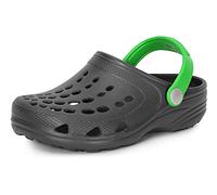 Ladeheid Clogs Bambino e Bambina in Eva LA-CA-06 (Grigio/Verde, 28/29 EU)