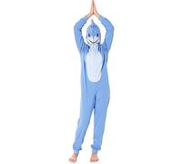 Ladeheid Costume da Compagnia per Tuta con Cappuccio per Ragazze LA40-233 (Blu Squalo, 176)