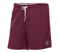 Ladeheid Costume Uomo Mare Classico Lunghezza con Taschino, Medium Drawstring, Fodera Rete, Costumi da Bagno, Boxer per la Spiaggia, la Piscina e Il Surf LA40-128 (Borgogna, L)