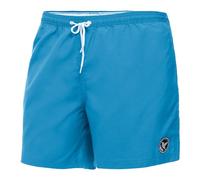 Ladeheid Costume Uomo Mare Classico Lunghezza con Taschino, Medium Drawstring, Fodera Rete, Costumi da Bagno, Boxer per la Spiaggia, la Piscina e Il Surf LA40-128 (Azzurro Chiaro, S)