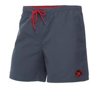 Ladeheid Costume Uomo Mare Classico Lunghezza con Taschino, Medium Drawstring, Fodera Rete, Costumi da Bagno, Boxer per la Spiaggia, la Piscina e Il Surf LA40-128 (Jeans Scuro, 5XL)