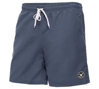 Ladeheid Costume Uomo Mare Lungo con Taschino, Medium Drawstring, Fodera in Rete, Costumi da Bagno, Boxer per la Spiaggia, la Piscina e Il Surf LA40-129 (Jeans Scuro, XXL)