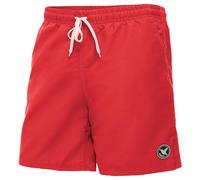 Ladeheid Costume Uomo Mare Lungo con Taschino, Medium Drawstring, Fodera in Rete, Costumi da Bagno, Boxer per la Spiaggia, la Piscina e Il Surf LA40-129 (Rosso, L)