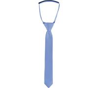Ladeheid Cravatta Bambino Elastico e Nodo KJ (31cm x 4cm, Indaco)