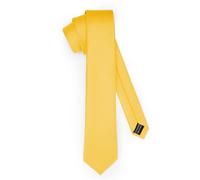 Ladeheid Cravatta classica da uomo, opaca, perfetta per l'ufficio e le festività, colori vari - Ideale per incontri d'affari, matrimoni TMM-7 (150cm x 7cm, Miele)