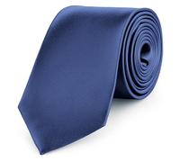 Ladeheid Cravatta Classica Uomo KP-8 (150cm x 8cm, Blu Marino16)