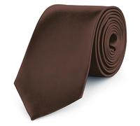 Ladeheid Cravatta Classica Uomo KP-8 (150cm x 8cm, Marrone24)