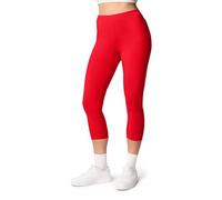 Ladeheid Leggings 3/4 Donna in Cotone LA40-132 | Vita elastica, tessuto morbido e vestibilità aderente con copertura alla caviglia per outfit quotidiani, casa e tempo libero
