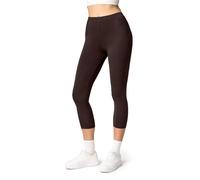 Ladeheid Leggings Donna 3/4 LA40-132 (Marrone, S)