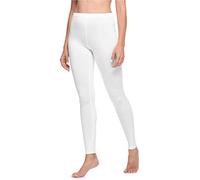 Ladeheid Leggings Donna Lunghi in Cotone LA40-133 (Bianco, 3XL)