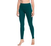 Ladeheid Leggings Donna Lunghi LA40-133 (Verde Smeraldo, M)