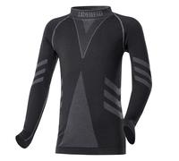Ladeheid Maglia Termica Bambino e Bambina Manica Lunga LAGI007 (Nero/Grafite, 122-128)