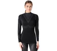 Ladeheid Maglia Termica Donna Manica Lunga LAGI004 (Nero/Grafite, L)