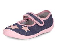Ladeheid Pantofole Ballerine Bambina LARW007 (Jeans Rosa Stelle, 28 EU)