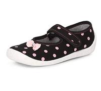 Ladeheid Pantofole Ballerine Bambina LARW007 (Nero Arco, 27 EU)