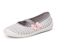Ladeheid Pantofole Ballerine Bambina LARW008 (Melange Bianco Arco, 25 EU)